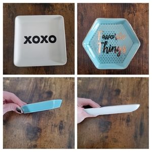 WEDDING TRINKET DISH (set of 2)